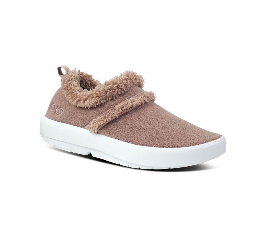 Oofos Women's Oocoozie Low - Slippers Beige ( NORZT-9130 )